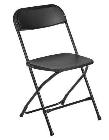 Black Folding Chair (economy)